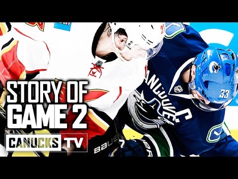 Canucks vs Flames - The Story of Round 1 Game 2