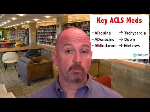 Key ACLS Meds for the PANRE