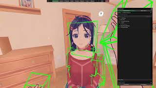 MiSide VR mod dev showcase 03 fullbody collision