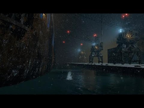 Detroit: Become Human - Marcus saves North, Connor fights SWAT and they all jump into the river