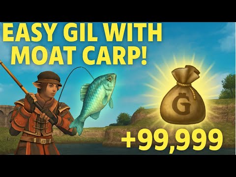 How to Make Easy Gil Fast with Moat Carp in FFXI! [Beginner-Friendly Gil Guide]