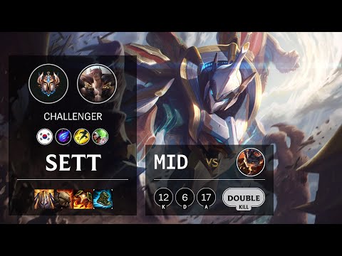 Sett Mid vs Rumble - KR Challenger Patch 10.13