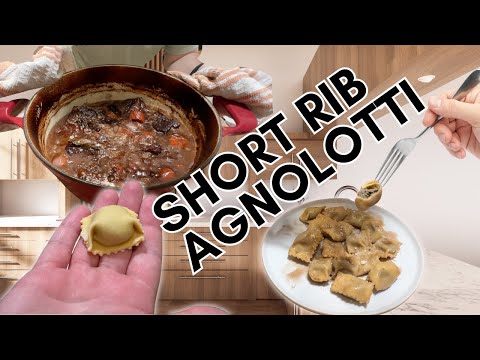 Homemade Braised Short Rib Agnolotti del Plin (A Year in the Making)