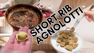 Homemade Braised Short Rib Agnolotti del Plin (A Year in the Making)