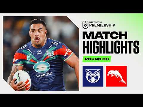 NRL 2026 | Warriors v Dolphins | Match Highlights | Round 8