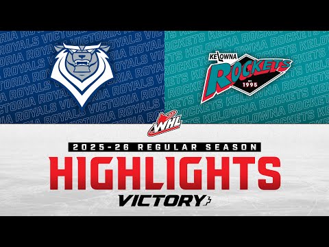 Victoria Royals at Kelowna Rockets 10/15 | WHL Highlights 2025-26