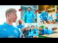 Kevin De Bruyne is back 🔙 to man city training ground, pep guardiola revealed his returning date