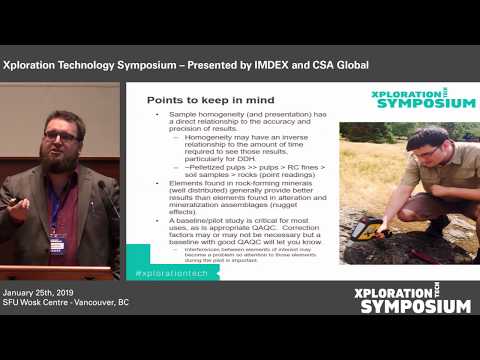 Portable XRF industry applications: Case studies – FULL SESSION