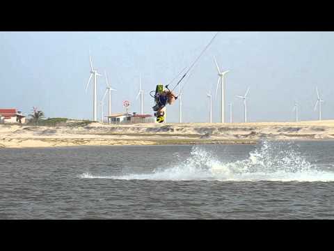 Kitesurfing Technique - S-Bend to Blind Slow Mo