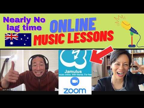# 23 No lagging Online music Lesson Set Up Tutorial-Jamulus /Zoom 神奇可以合奏唱歌彈樂器的線上音樂軟體Jamulus