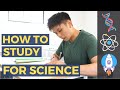 How to Study for Science (Physic and Chemistry) + FREE Science Guide