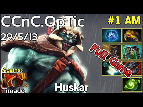 CCnC [OpTic] Huskar - Dota 2 Full Game 7.18