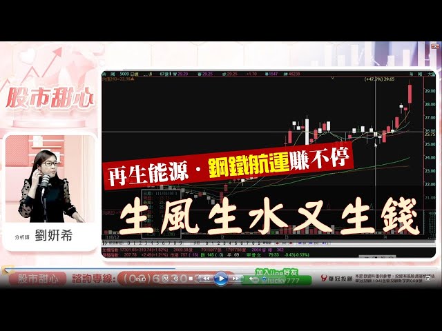 0413 - 再生能源生風生水又生錢！鋼鐵航運賺不停