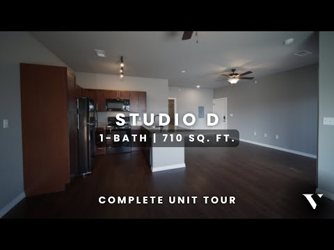 Verandas: Studio D Apartment Home Tour