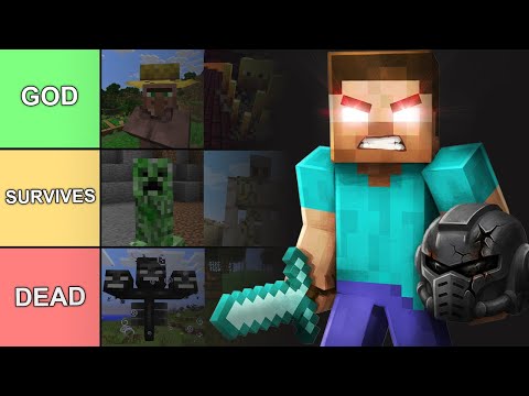 Could MINECRAFT MOBS Survive WARHAMMER 40K?!
