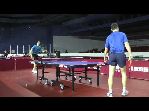 Zoran Primorac Andrei Gacina Training session Tuesday May 14