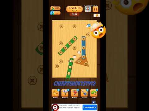 Screw Puzzle hard level 39#gameshorts #games #viral #gaming #youtubegaming#ytgaming#youtube#ytshorts