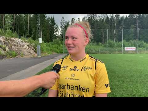 Leann Nyström efter segern mot Kronängs IF