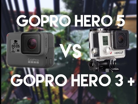 GoPro hero 5 vs GoPro hero 3+