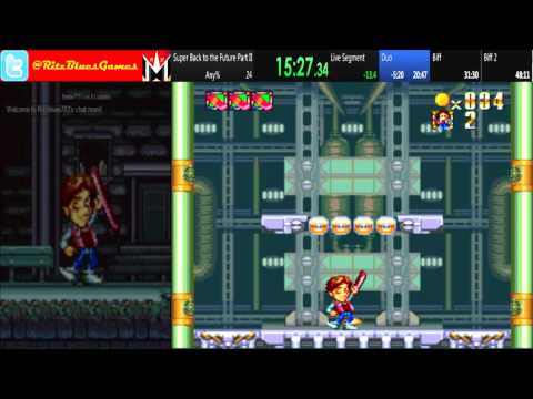 Super Back to the Future II SGDQ 2015 Submission (36:11; World Record)