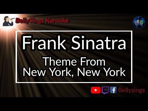 Frank Sinatra - Theme From New York, New York (Karaoke)