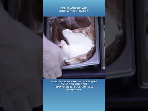 Set Up Your Gelato Shop With Finamac™