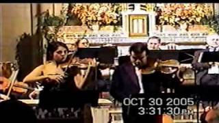 Mozart Sinfonia Concertante K.364,part2 Cecee Pantikian vioin,Horváth Béla viola,