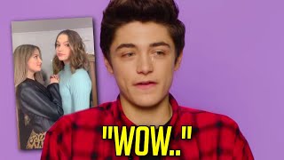 Asher Angel Reacts to Annie LeBlanc Dating Jayden Bartels.. (He Cried)