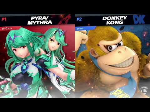 Game Nest Smash It Up: Zero.exe (Pyra/Mythra) vs SHO | Gibbles (Donkey Kong) - WR2