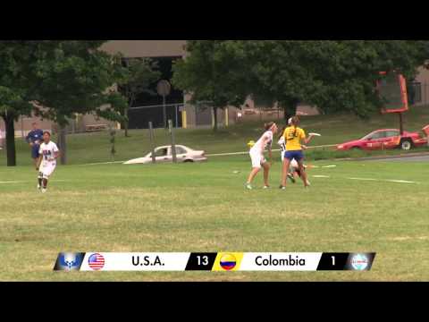 2013 WU23UC - Day 7 - USA vs Colombia (Women's)