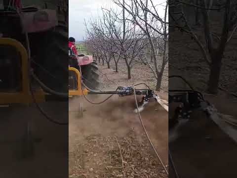 Dal Süpürme Ataşmanı Traktör Arkası Fırça