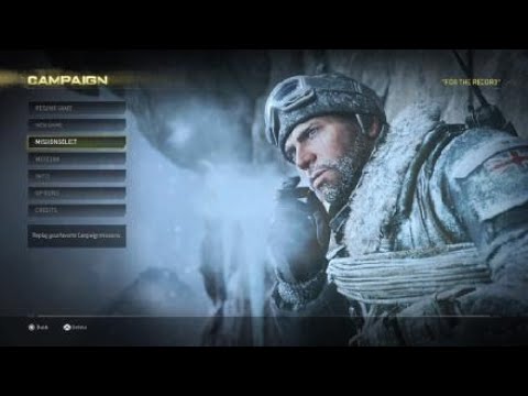 Call of Duty®: Modern Warfare® 2 Campaign Remastered Mission select