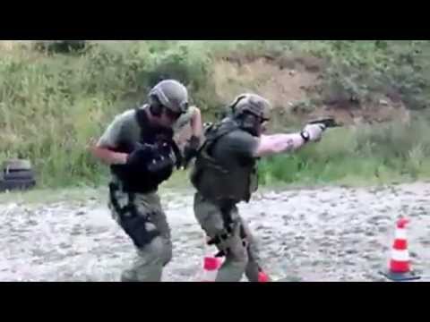 Treino progressão operacional com pistola