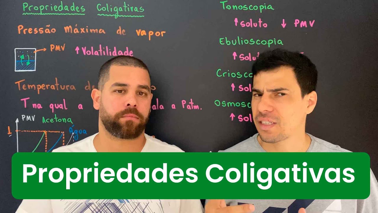 Química Simples #12 - Resumos - Propriedades Coligativas