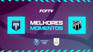 MELHORES MOMENTOS | CEARENSE SUPERBET 2026 TIROL 1x4 CEARÁ