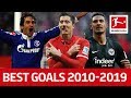 Top 10 Best Goals of The Decade 2010-2019 - Lewandowski, Haller, Raúl & More