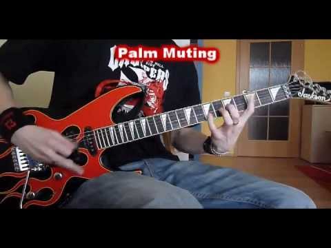 Ukázka sólových kytarových technik