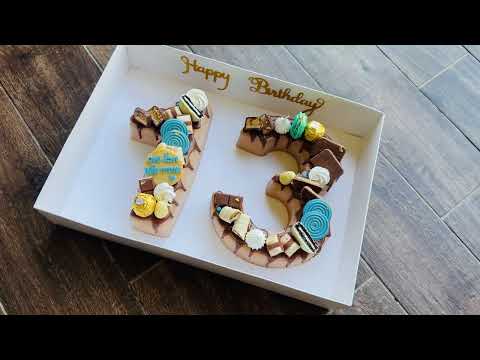 עוגת מספרים 13 - תמונה מהסרטון