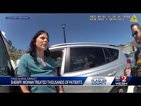 Florida woman accused of posing as a nurse, treating thousands