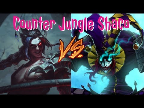 Jungle Shaco vs Kayn - Season 8 - Solo Queue - Counter Jungling