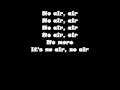 No Air (GLEE) - With Lyrics 