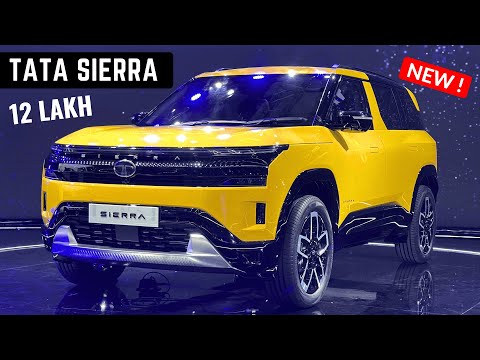 2025 Tata Sierra Premium Mid-Size SUV - Price, Features | CNG, Petrol, Diesel Electric | Sierra 2025