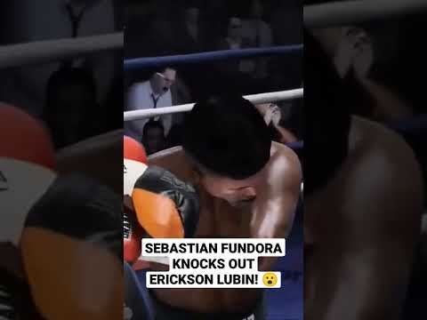 Sebastian Fundora Knocks Out Erickson Lubin! 😮 #Shorts | Fight Night Champion Simulation
