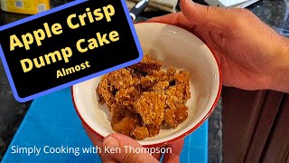 apple crisp with yellow cake mix