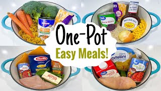 5 Tried & True ONE-POT Meals! | The EASIEST Weeknight Recipes! | Julia Pacheco