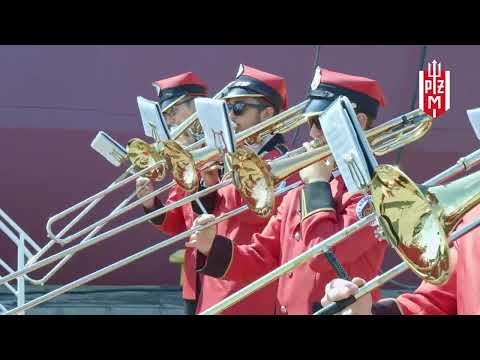 PŻM. Chrzest statku m/v Karlino W Morskiej Stoczni Remontowej Gryfia