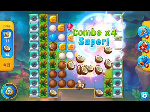 Fishdom Easy Level 11142 (with ingame double firecracker booster) @choraelmin