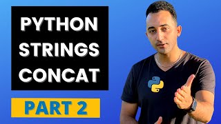 Python Strings Concatenation (With Exercises) [Python Tutorial for Beginners]