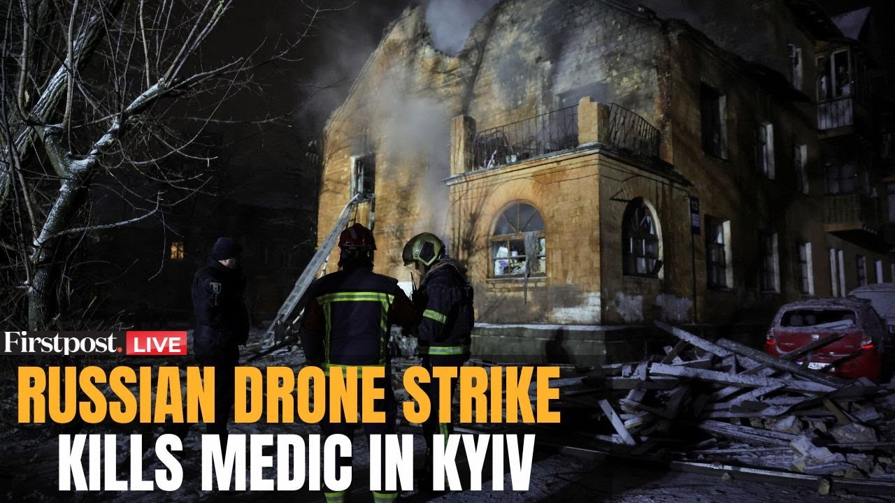 Russian Drone Strike LIVE: Emergency Medic Among Four Killed in Kyiv | Russia-Ukraine War | N18G