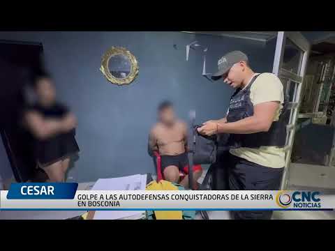GOLPE A LAS AUTODEFENSAS CONQUISTADORAS DE LA SIERRA EN BOSCONIA